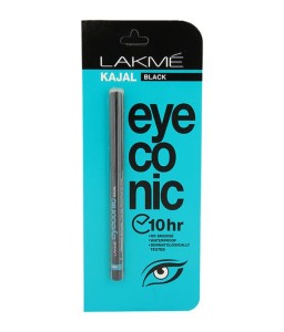 Lakme Eyeconic Black Kajal, 0.35g