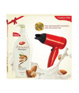 Snapdeal - Dabur Almond Shampoo 350 ml with Free Hair Dryer at just Rs 229
