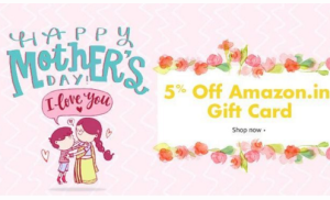 amazon mothers day special 5 off on gift cards