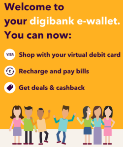 digibank wallet opened successfully get upto 10 cashback