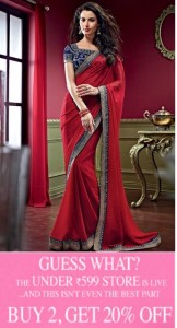 jabong under Rs 599 store upto 80 off + 20 off + 10 cashback