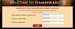 teamrewardz submit id proof