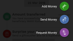 udio app add money to  account