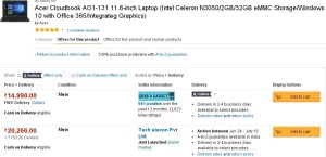 Amazon- Buy Acer Cloudbook AO1-131 11.6-inch Laptop1