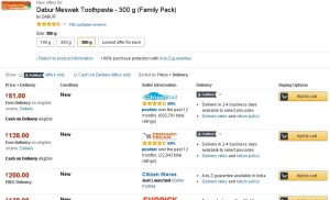 Amazon- Buy Dabur Meswak Toothpaste1