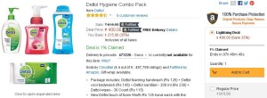 Amazon- Buy Dettol Hygiene Combo Pack1