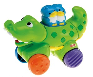 Amazon- Fisher-Price Amazing Animals Press and Go Crocodile