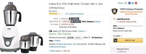 Amazon- Buy Inalsa Eon 550-Watt Mixer Grinder2
