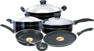 Amazon- Buy Pigeon Navratna Non-Stick Gift Set (9 Pieces)