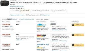 Amazon- Buy Tamron SP AF17 50mm F 2.8 XR Di II VC LD Aspherical Lens for Nikon DSLR Camera1