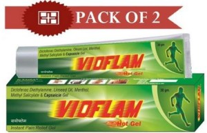 Amazon- Buy Vioflam Instant Pain Relief Gel (Pack of 2)