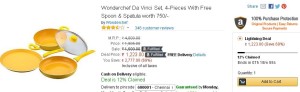 Amazon- Buy Wonderchef Da Vinci Set1