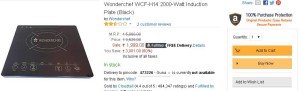 Amazon- Buy Wonderchef WCF-H14 Induction Cooktop2