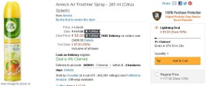 Amzaon- Buy Airwick Air Freshner Spray