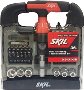 Amzaon- Buy Skil 36 piece Mini T-handle Screw Driver Set