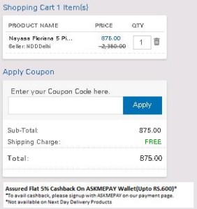 Askmebazaar- Buy Nayasa Floriana 5 Pieces Casserole1