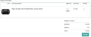 Croma- Buy Philips ShoqBox Mini BT2200B Wireless Speaker1