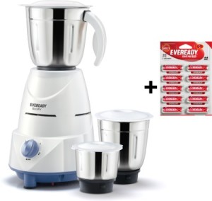 FLipkart- Buy Eveready Glowy 500 W Mixer Grinder