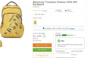 Flipkart- Buy American Tourister Urbane 2016 001 Backpack1