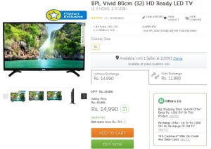 Flipkart- Buy BPL Vivid 80cm (32) HD Ready LED TV1