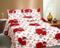 Flipkart Steal- Buy Cotton Floral Double Bedsheets at flat 70 off