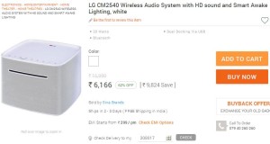 Infibeam- Buy LG CM2540 Wireless Audio System1