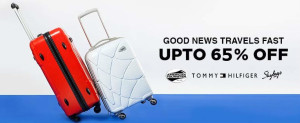 Jabong- Buy branded Travel bags at upto 65 off + extra 10 off + 10 cashback