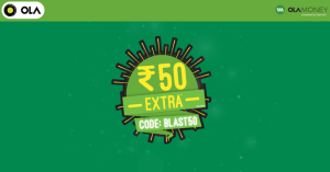 OLA Money- Recharge Your Ola Money Wallet for Rs 599 or more and Get Rs 50 Free