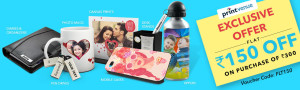 Print Venue- Get flat Rs 150 off on Rs 300