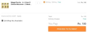 Snapdeal- Buy Maggi Pazzta1