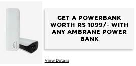 TATA CLiQ- Get a Powerbank Worth Rs 1099 with any Ambrane Power Bank