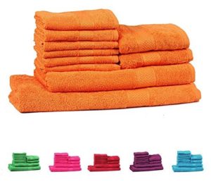 Trident Orange 10 Pcs Towel Set Rs 649 only amazon GIF 2017
