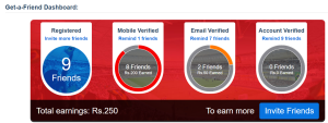 dream11 refer a friend earnings check dashboard