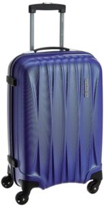Amazon - Buy American Tourister Polycarbonate 55 cms Midnight Blue Carry-On at Rs 3,550 Only