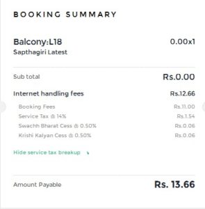 Bookmyshow Conjuring 2