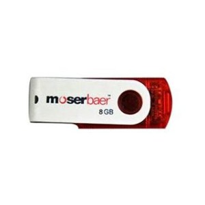 Shopclues Moserbaer Swivel 8 GB Utility Pendrive