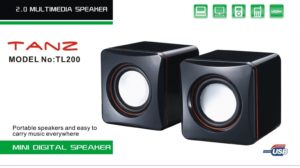  Tanz Multimedia Speakers Rs 175 only amazon