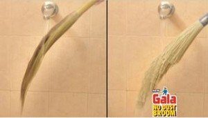 The Gala No Dust broom is washable