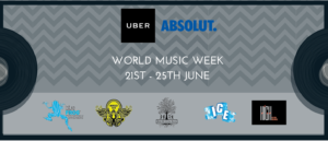 Uber and Absolut present World Music Week 21st-25th June bangalore get free music concert passes