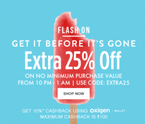 jabong flash sale get upto 80 off + extra 25 off + 10 cashback