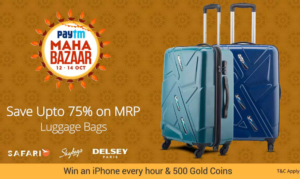 paytm-mahabazaar-sale-get-upto-75-off-on-mrp-of-luggage-bags