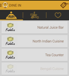 smartq select a suitable restaurant for free food order Rs 100