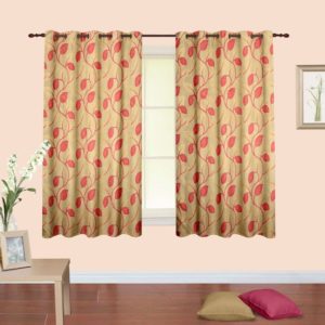 Amazon Steal Deal - Buy Cortina New BBD Window Curtain (2PC) At Rs. 199 only.