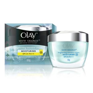 Amazon - Buy Olay White Radiance Advanced Fairness Protective Skin Cream Moisturizer SPF 24 PA++, 50g at Rs 720 Only