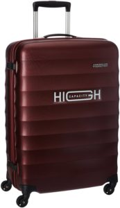 American Tourister Paralite 55 cms Crimson Red Hard sided Suitcase (71W (0) 10 001) Rs 2472 only amazon