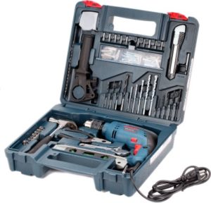 Bosch GSB 600 RE Drill Kit Power & Hand Tool Kit(13 Tools) Rs 2673 only flipkar