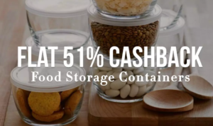 PAYTM FLAT 51 CASHBACK On kitchen storage