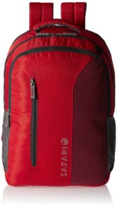 Safari 30 Ltrs Red Casual Backpack (Emerge-Red-CB) Rs 660 only