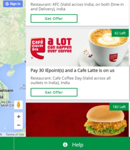 cafe coffee day loot free latte + Rs 88 in bank