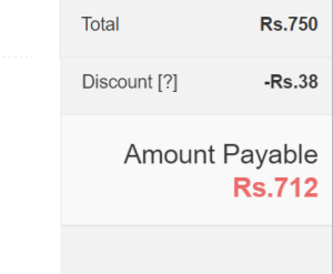 flipkart gift card 5 off proof